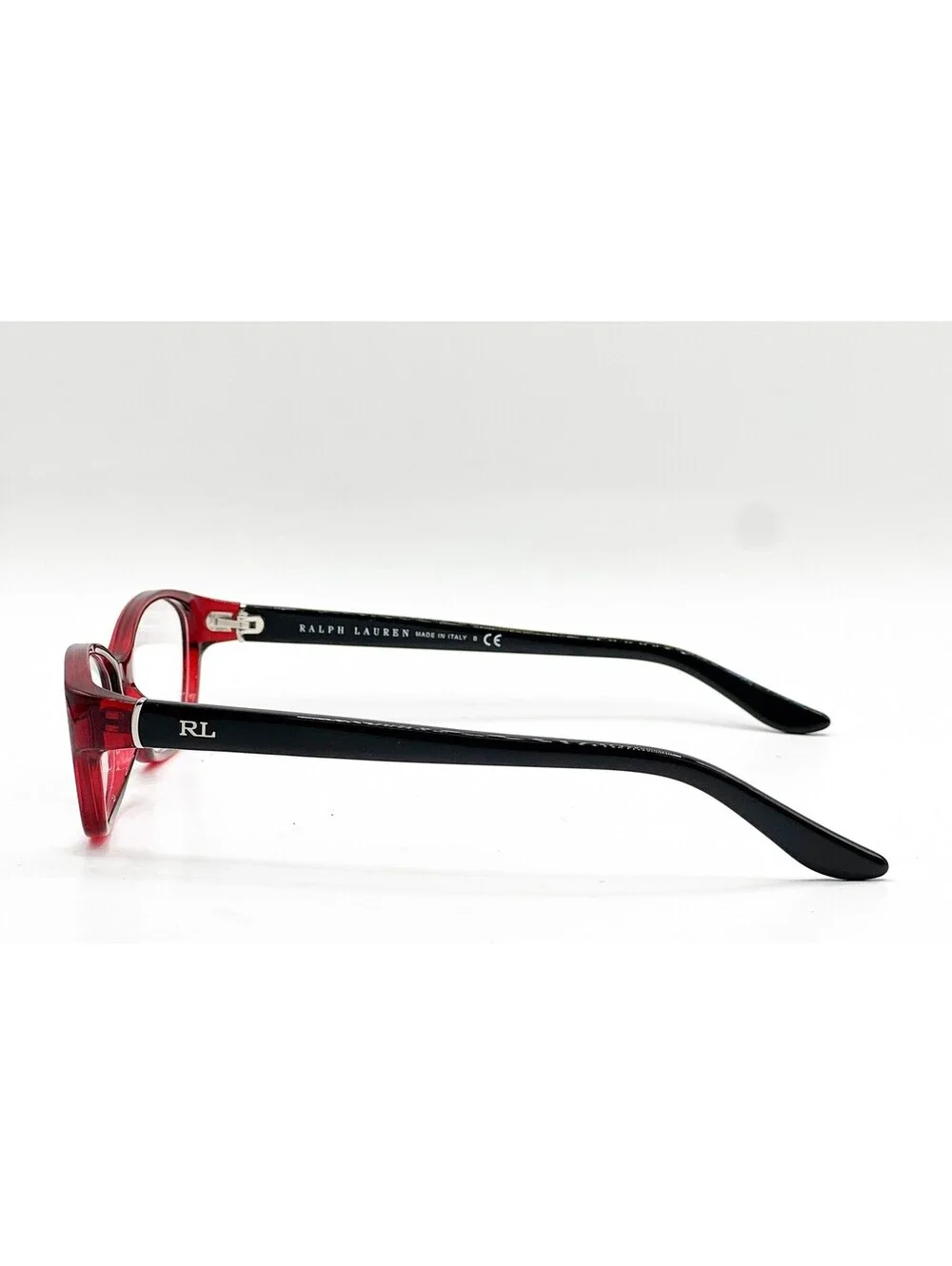 Ralph Lauren RL 6068 5008 Red Cat Eye Authentic Eyeglass Frames 55-15-130